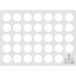 Circle Stencil 4.5 cm