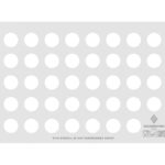 Circle Stencil 3.5 cm