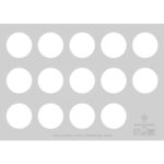 Circle Stencil 6.5 cm