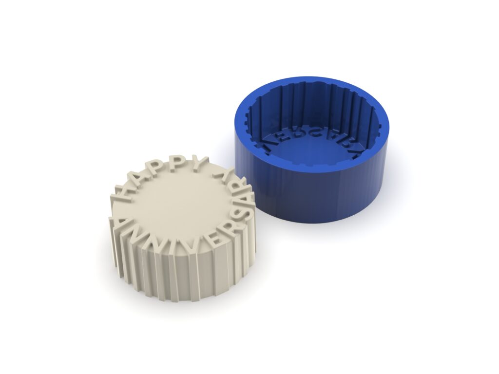 Happy Anniversary Mold