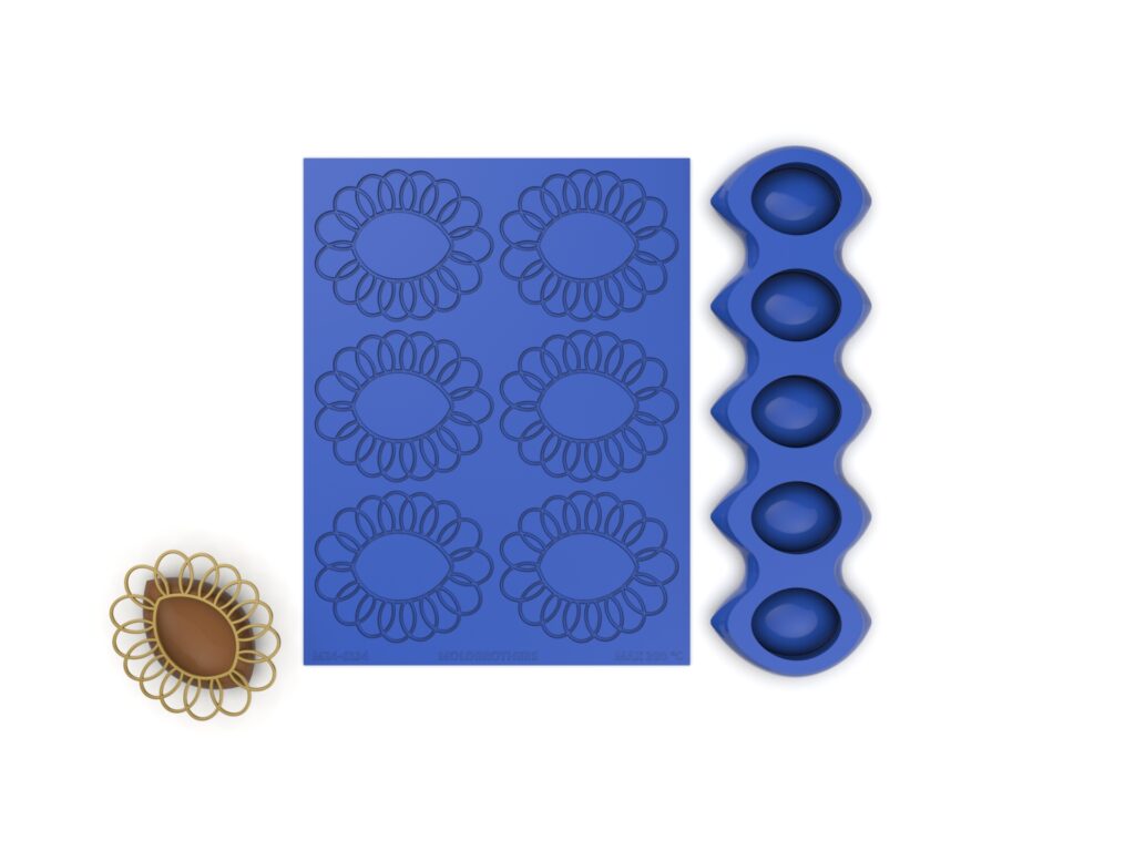 Dimple Quenelle Molds