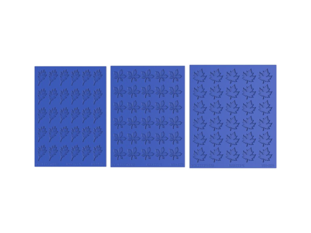 Autumn Tuille Sheet Molds