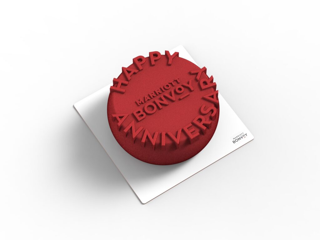 Bonvoy Happy Anniversary Mold