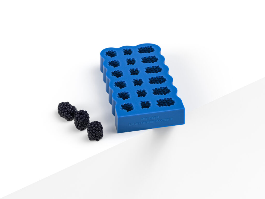 Realistic Blackberry Mold