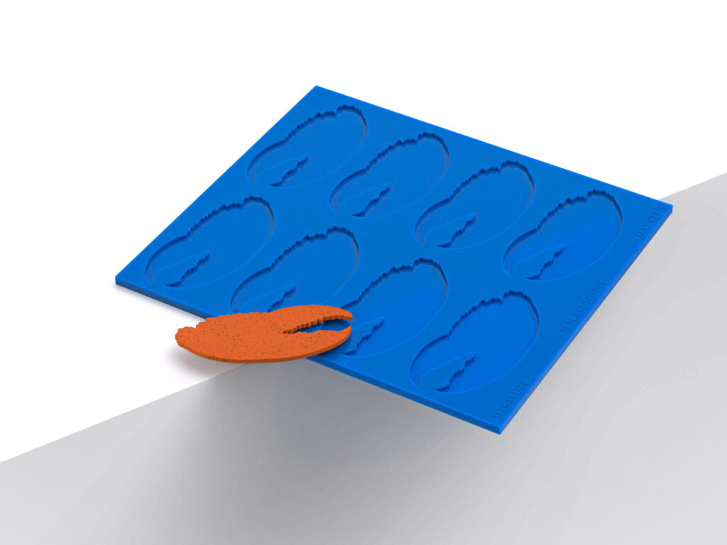 Lobster Claw Tuille Mold